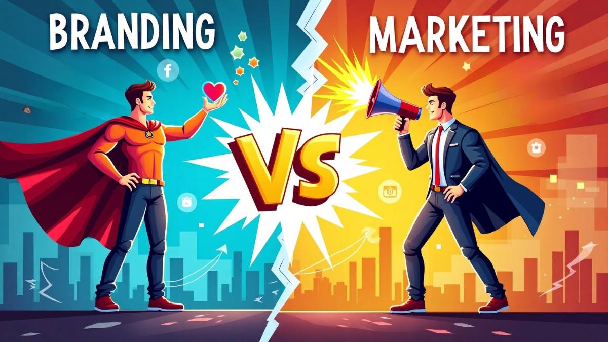 Branding vs Marketing: Why It’s Crucial to Know the Difference