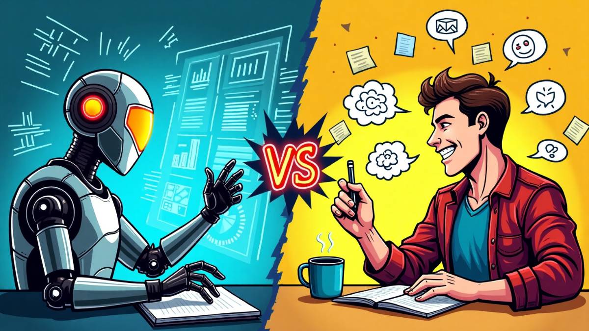 AI Marketing vs Human Marketing