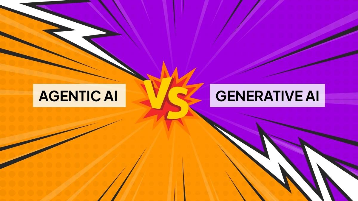 Agentic AI vs Generative AI: Key Differences in 2025