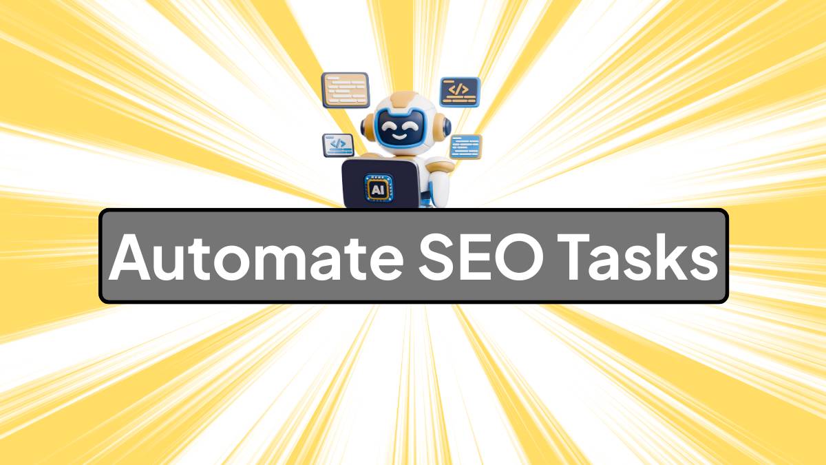 How to use AI to automate SEO tasks