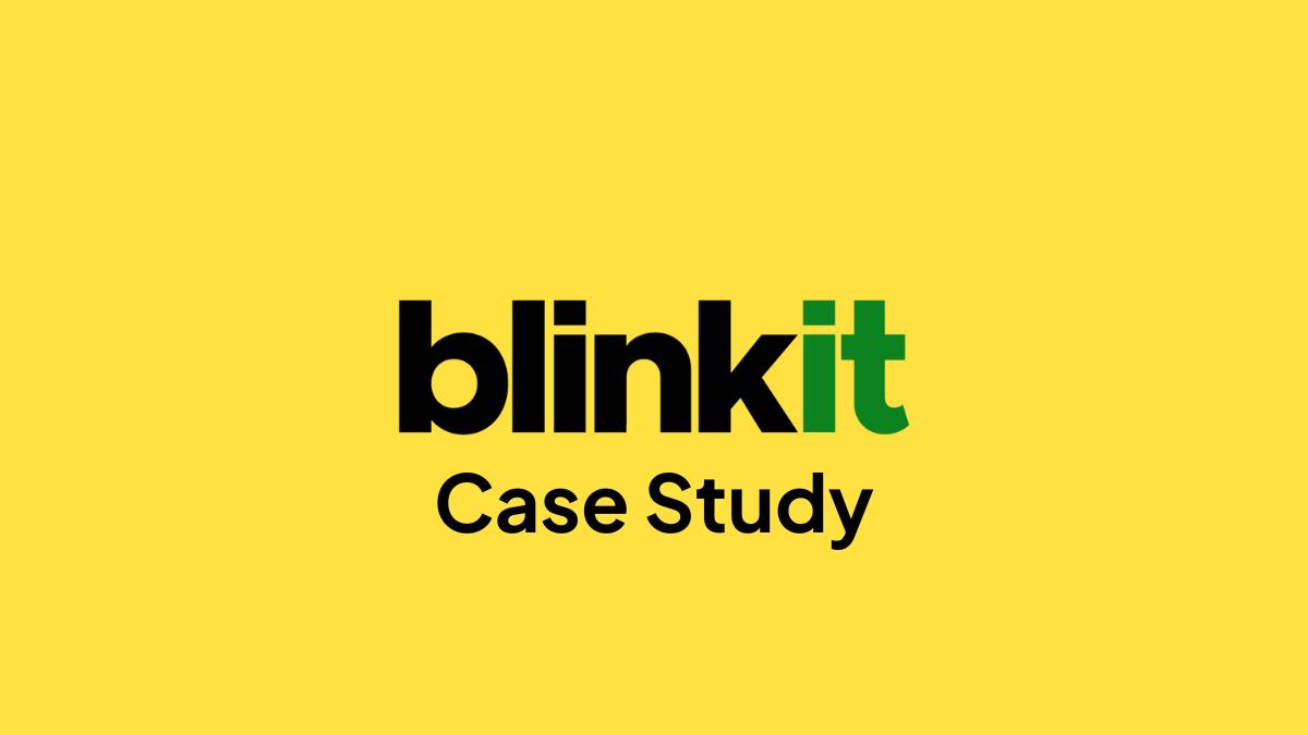 Blinkit Case Study 2025 (Product Marketing Case Study)